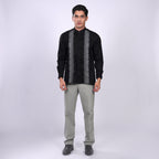 Koko Ibrahim Lengan Panjang 9714 Black