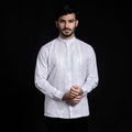 Koko Putih Ibrahim Lengan Panjang 9722 White