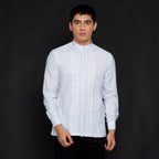 Koko Putih Ibrahim Lengan Panjang 9744 White