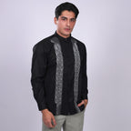 Koko Ibrahim Lengan Panjang 9769 Black