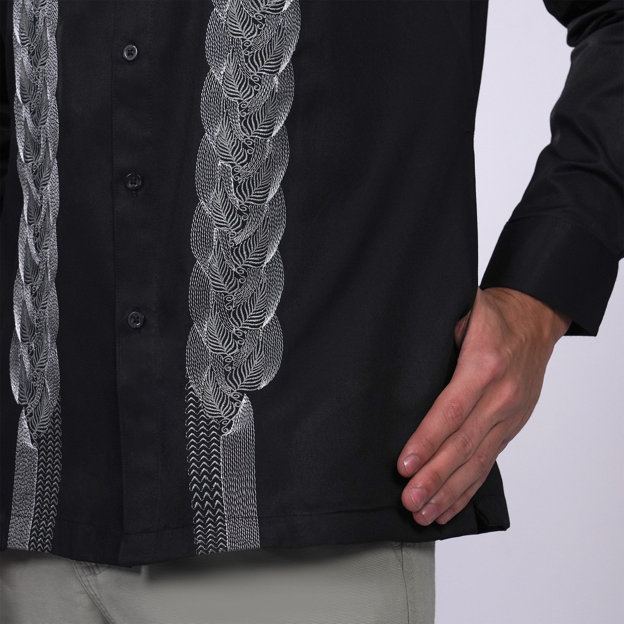 Koko Ibrahim Lengan Panjang 9769 Black