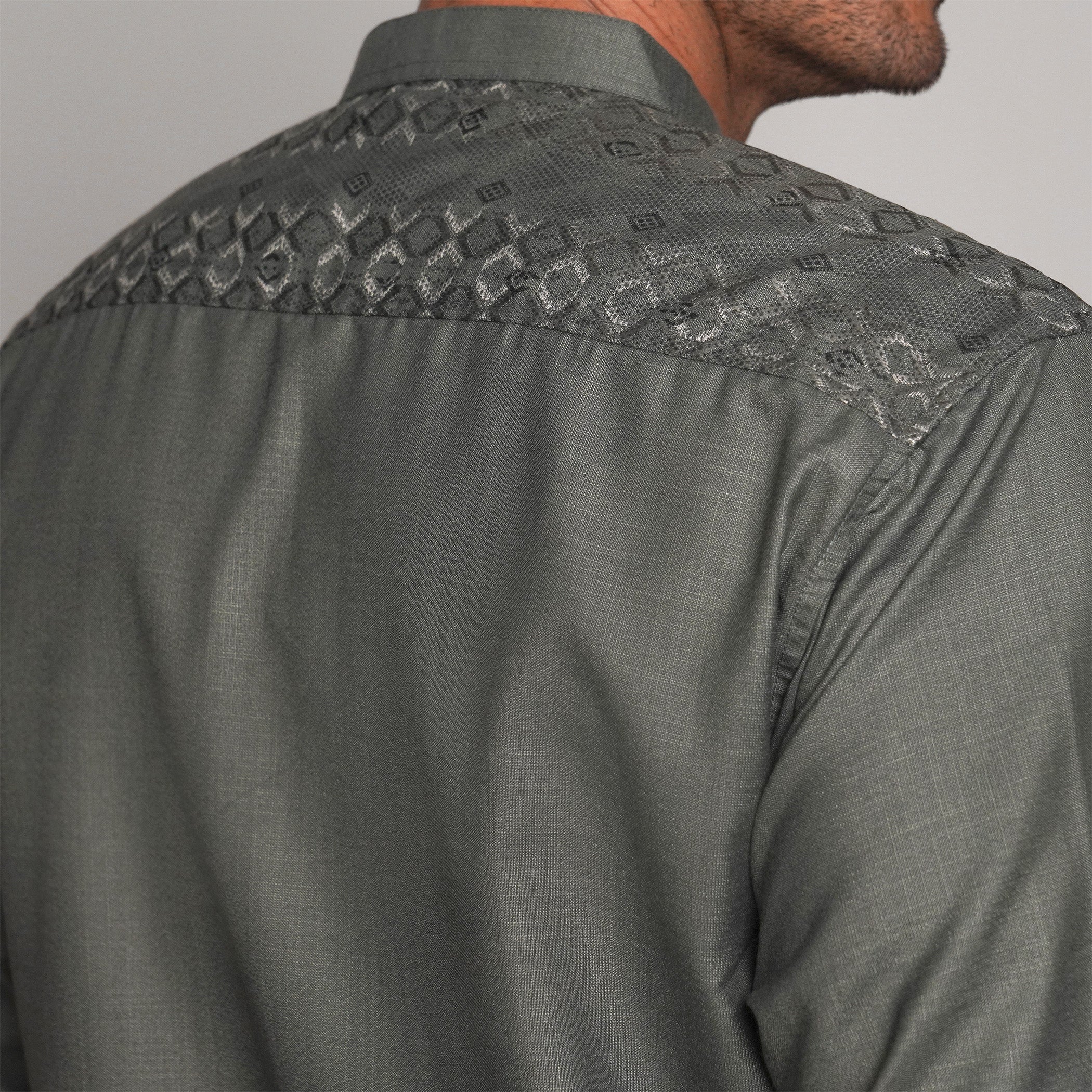 Koko Sultan Lengan Panjang 9919 Green Grey