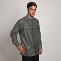 Koko Sultan Lengan Panjang 9919 Green Grey