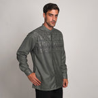 Koko Sultan Lengan Panjang 9919 Green Grey
