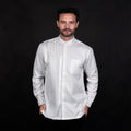 Koko Arabesque Embroidery White Lengan Panjang 9936 White