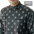 Koko Batik Syam Lengan Panjang 9982 Black