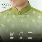 Koko Batik Jeddah Lengan Panjang 9986 Army