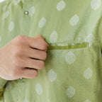 Koko Batik Jeddah Lengan Panjang 9986 Army