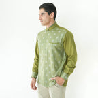 Koko Batik Jeddah Lengan Panjang 9986 Army