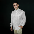 Koko Batik Jeddah Lengan Panjang 9986 White
