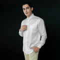 Koko Batik Jeddah Lengan Panjang 9986 White