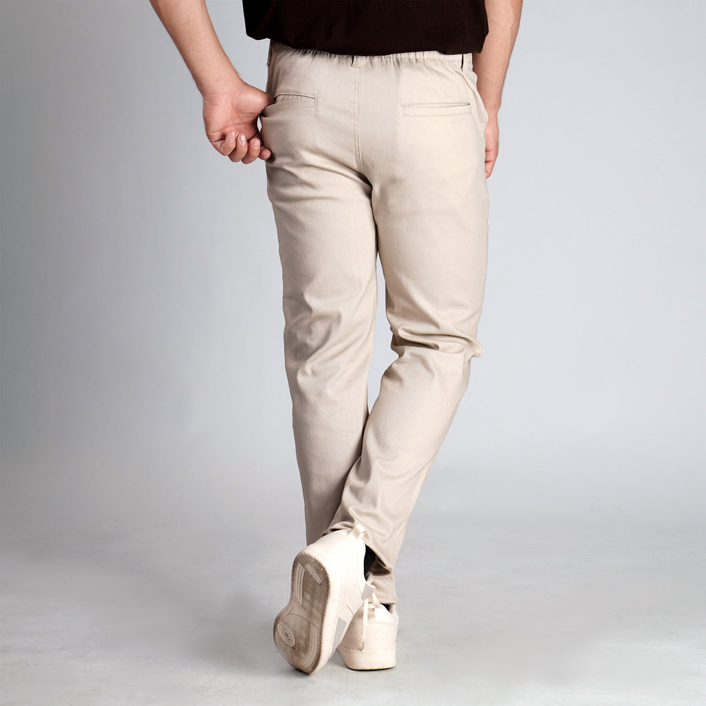 Alterra x Casella Celana Panjang Chinos Stretch Regular Fit Cream
