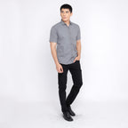 Kemeja Gallant Basic Lengan Pendek 2233 Grey