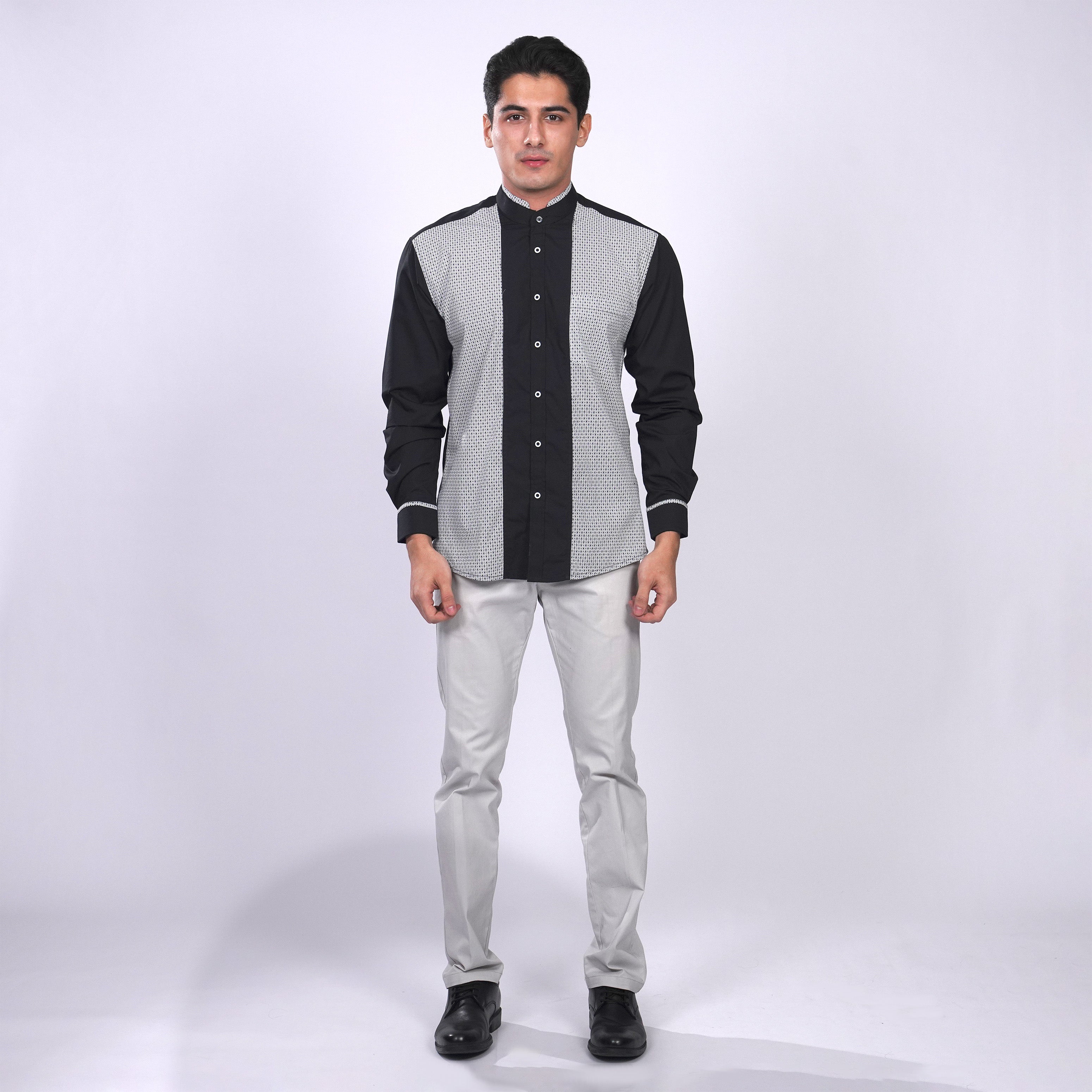 Koko Rashid Lengan Panjang 9006 Black