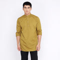 Kurta Hamzah Basic Lengan ¾ 5003 Gold