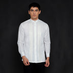 Koko Putih Ibrahim Lengan Panjang 9775 White