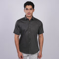 Kemeja Premium Gallant Lengan Pendek 2334 Dark Grey