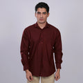 Kemeja Premium Gallant Lengan Panjang 7774 Maroon