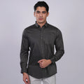 Kemeja Premium Gallant Lengan Panjang 7774 Dark Grey