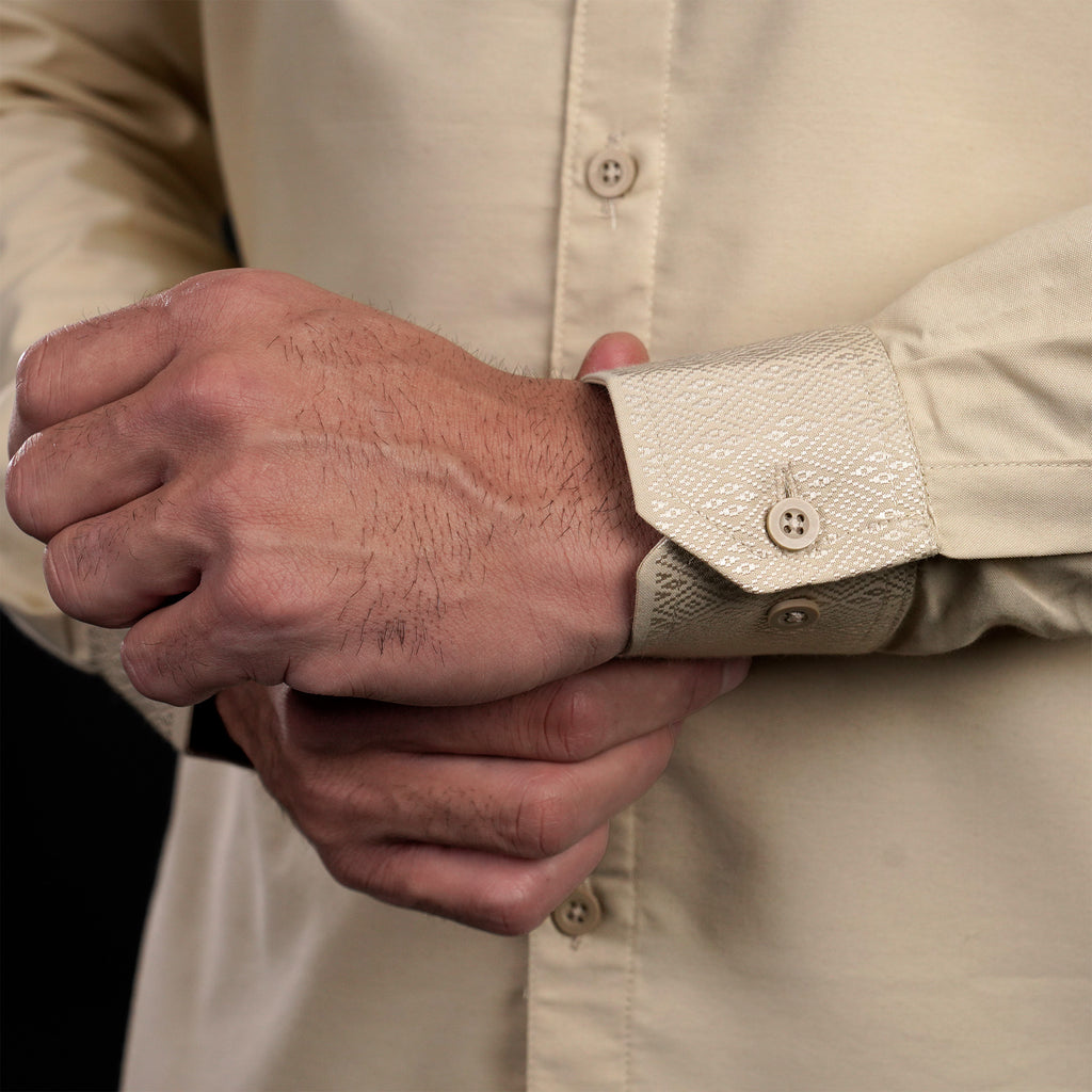 Koko Harun Lengan Panjang 9035 Khaki