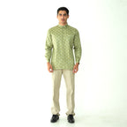 Koko Batik Syam Lengan Panjang 9983 Army